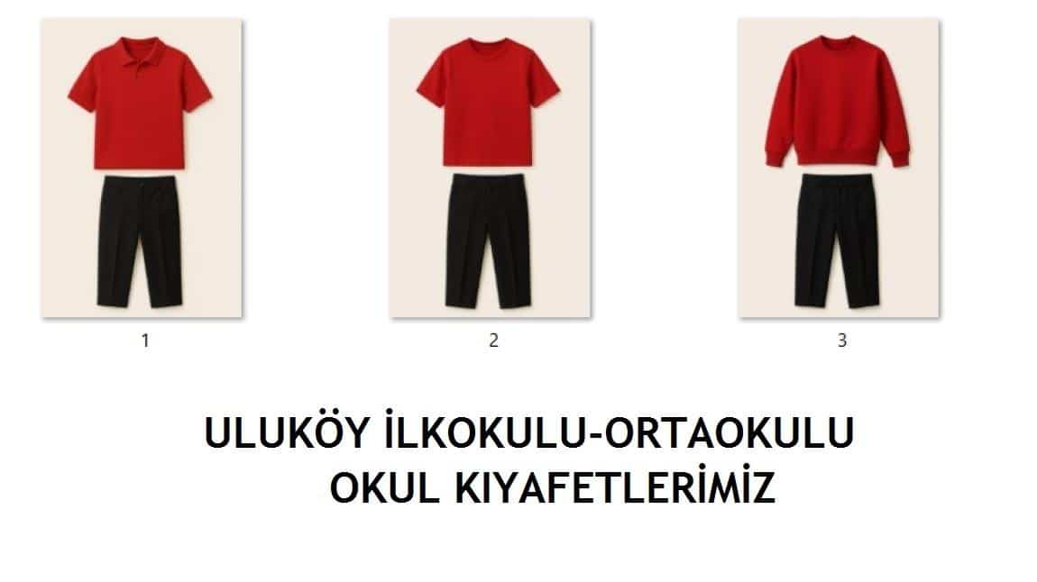 OKUL KIYAFET ÖRNEKLERİMİZ